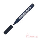 Маркер перманентний Centropen 8576 1-4,6мм клиноподібний чорний