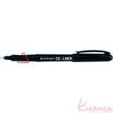 Маркер спеціальний Centropen CD/DVD/BD-Liner ergoline 4616 0,6мм чорний