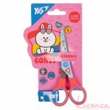 Ножиці YES Line friends 13см з принтом на лезі, 480429