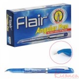 Ручка масляна Flair Anqular для лівші 888BL, синя