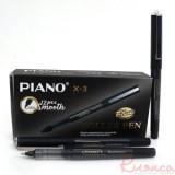 Ручка ролер X-3 "Business" Piano, синій, чорний