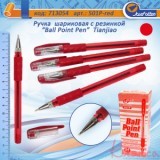 Ручка кулькова Tianjiao 501P, червона