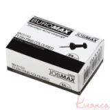 Кнопки-цвяшки 25шт кольорові JOBMAX ВМ.5153