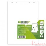 Блок А1 для фліпчарта чистий 64х90 10арк Fresh Up
