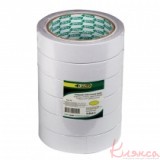 Клейка стрічка (скотч) двостороння 18 мм x 10 м, 4OFFICE 4-384