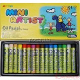 Пастель олійна MINI MOPS-16 16кол Mungyo