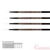 Синтетика лайнер, MOON 1203RL, №0, коротка ручка пензель ROSA