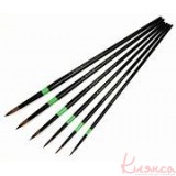 Синтетика кругла, Green stripe 1019, д.р. пензель KOLOS