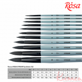 Синтетика кругла, STREAM 132, № 0, коротка ручка пензель ROSA