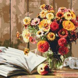 Картина за номерами "Книжковий натюрморт" 40*50см, BS52766