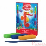 Пластилін 16 кольрів 288 гр  ArtBerry з Алое Віра, EK 41764