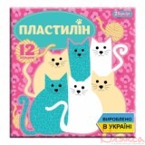 Пластилін 12 кольорів 240г YES
