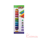 Пластилін 12 кольорів, 300 г, KIDS Line  ZB.6227