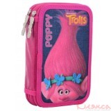 Пенал твердий подвійний Trolls, 20*13*4.5, 531775
