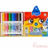 Фломастери 12 кольорів Marco Super Washable 1630-12 