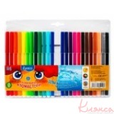 Фломастери 24 кольорів Marco Super Washable 1690-24FM