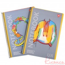 Зошит для записів YES А4 Notebook UA 80 аркушів клітинка, 151977