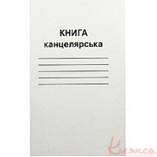 Книга канцелярська А4 48 аркушів газетка картон хром-ерзац КВ-1 Бріск