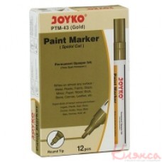 Маркер-фарба золото Joyko PTM-43