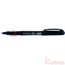 Маркер спеціальний Centropen CD/DVD/BD-Liner ergoline 4616 0,6мм чорний