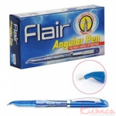 Ручка масляна Flair Anqular для лівші 888BL, синя