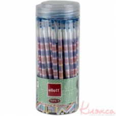 Ручка кулькова синя ЕТ-279 таблиця множення Ellott 