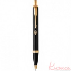 Ручка кулькова Parker IM Black GT BP Тризуб 22032_TR