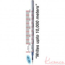 Стрижень масляний Flair 1W Writometer ball 10км синій/чорний