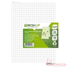 Блок А1 для фліпчарта клітинка 64х90 20арк Fresh Up