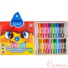 Пастель олійна 24 кольора Colorite Marco, 1100OP-24CB