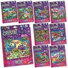 Набір для творчості "Мозаїка з кристалів CRYSTAL MOSAIC KIDS" Danko Toys CRMk-01