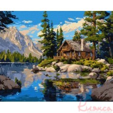 Картина за номерами. Пейзаж "Лісовий подих вітру", 40*50см. КНО6474