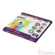 Пластилін 12 кольорів, 240 г, SMART ZB.6224