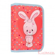 Пенал твердий одинарний з двома клапанами HP-04 Pretty, 532904