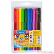 Фломастери 10 кольорів Marco Super Washable 1690-10FM