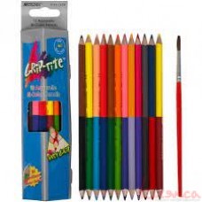 Олівці акварельні 12шт 24кольорів Marco Grip-Rite 9121-12   