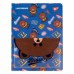 Папка з 20 файлами YES Line Friends А4 з кишенею 492102